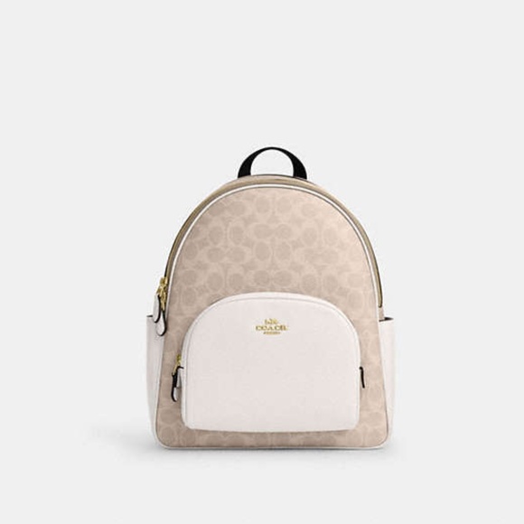 Court Backpack In Signature Canvas - Picture 1 of 10